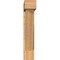 Ekena Millwork Traditional Block Smooth Bracket w/ Offset Brace, Western Red Cedar, 7 1/2"W x 34"D x 40"H BKT0806X34X40TRA05SWR - alternate 2